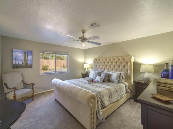 3 bedrooms, iron/ironing board, free WiFi, bed sheets