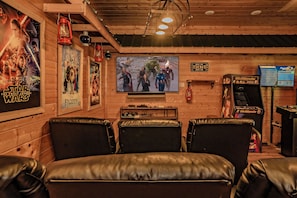 Games room - SmokyMountainHigh: Pets, Hot Tub, Wifi, Resort Pool, Theater, Games, Fire Pit (Pigeon Forge)