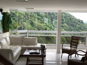 TV, DVD player, stereo