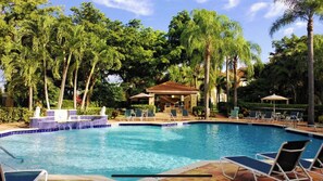 Una piscina climatizada