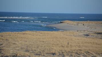 Beach nearby, sun-loungers