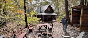Rickett's Glen state Park! Our cabin is only 1/2mile from the trail head.