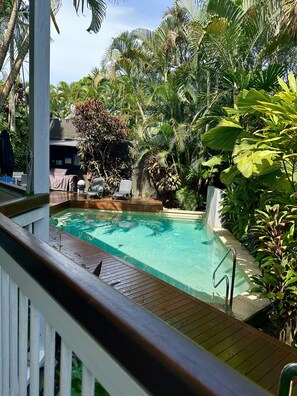 Piscine chauffée