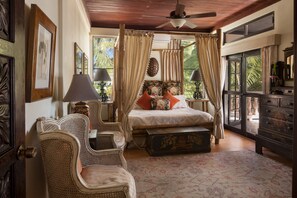 5 bedrooms, in-room safe, iron/ironing board, travel cot