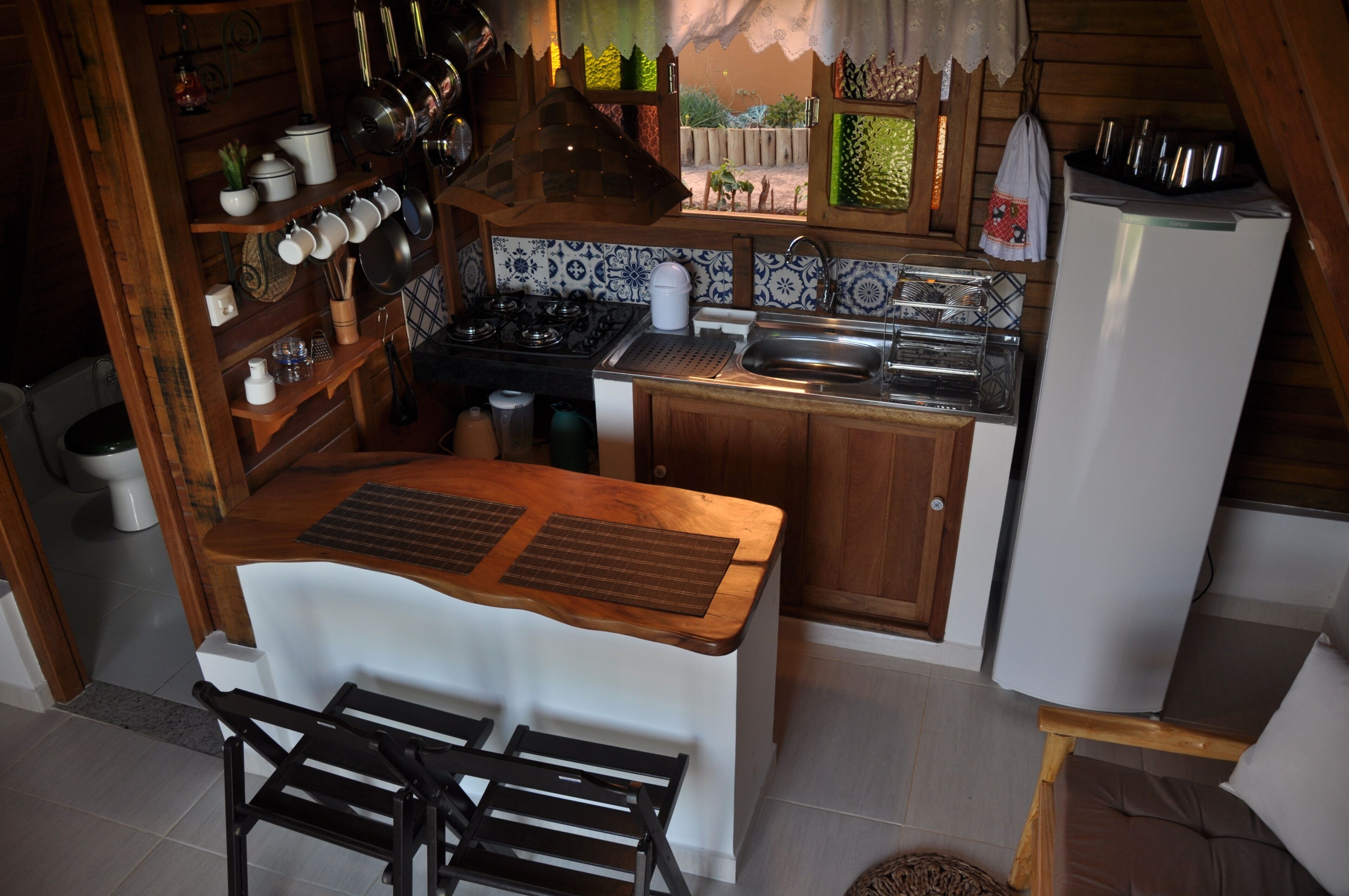 Furnished and air-conditioned chalets 150 meters from Capão Chapada Diamantin Village