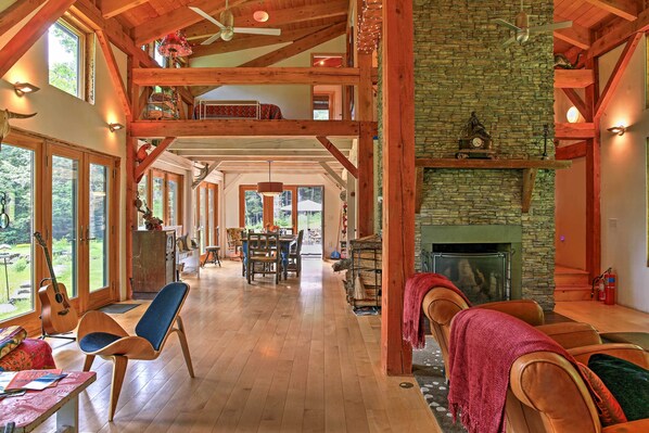 Interior - Property near Belleayre peaceful meditative winter wonder (Fleischmanns)