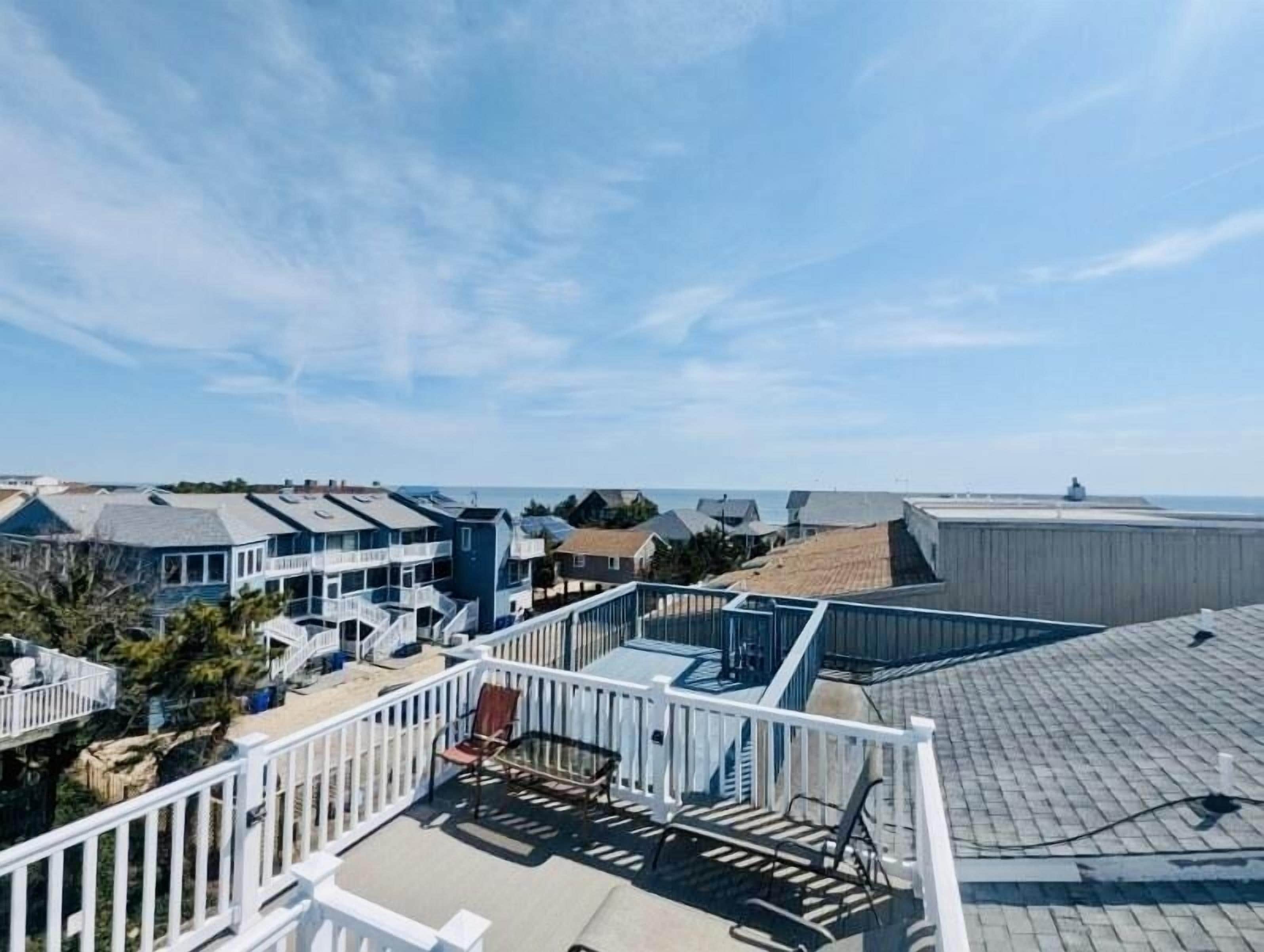 Dog-Friendly Haven by the Sea: Ocean View & Rooftop Deck- 4th from the ocean