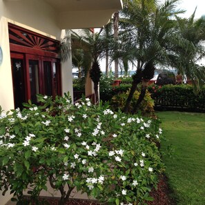 تفاصيل الفندق من الخارج