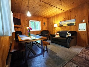 Fernseher, Kamin