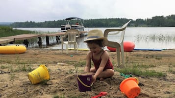 På stranden, liggestole