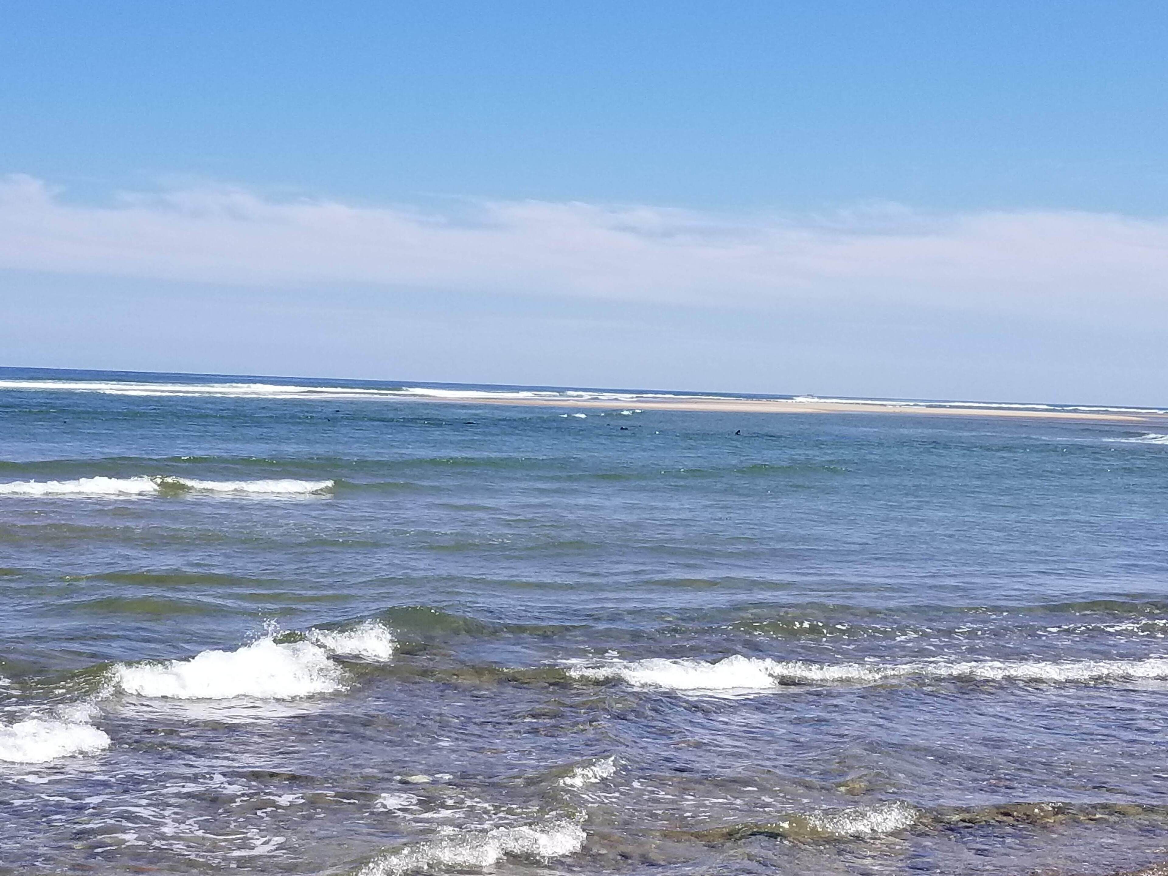 Beach nearby, sun loungers