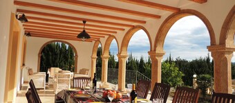 Villa con piscina privata a Javea, Costa Blanca, Alicante. 5 bedrommsA / C. Wi-Fi