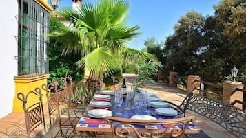 Restaurante al aire libre