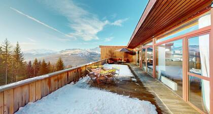 Appartement standing Pied des pistes 4 Ch + terrasses, Entrée privée Arcs 1800
