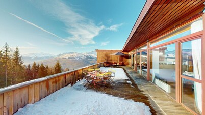 Arcs 1800: Large luxury apartment: 8 people / 4 bedrooms / 3 sdb - 50 m and slopes