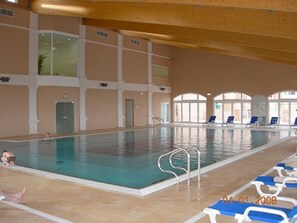 Una piscina climatizada