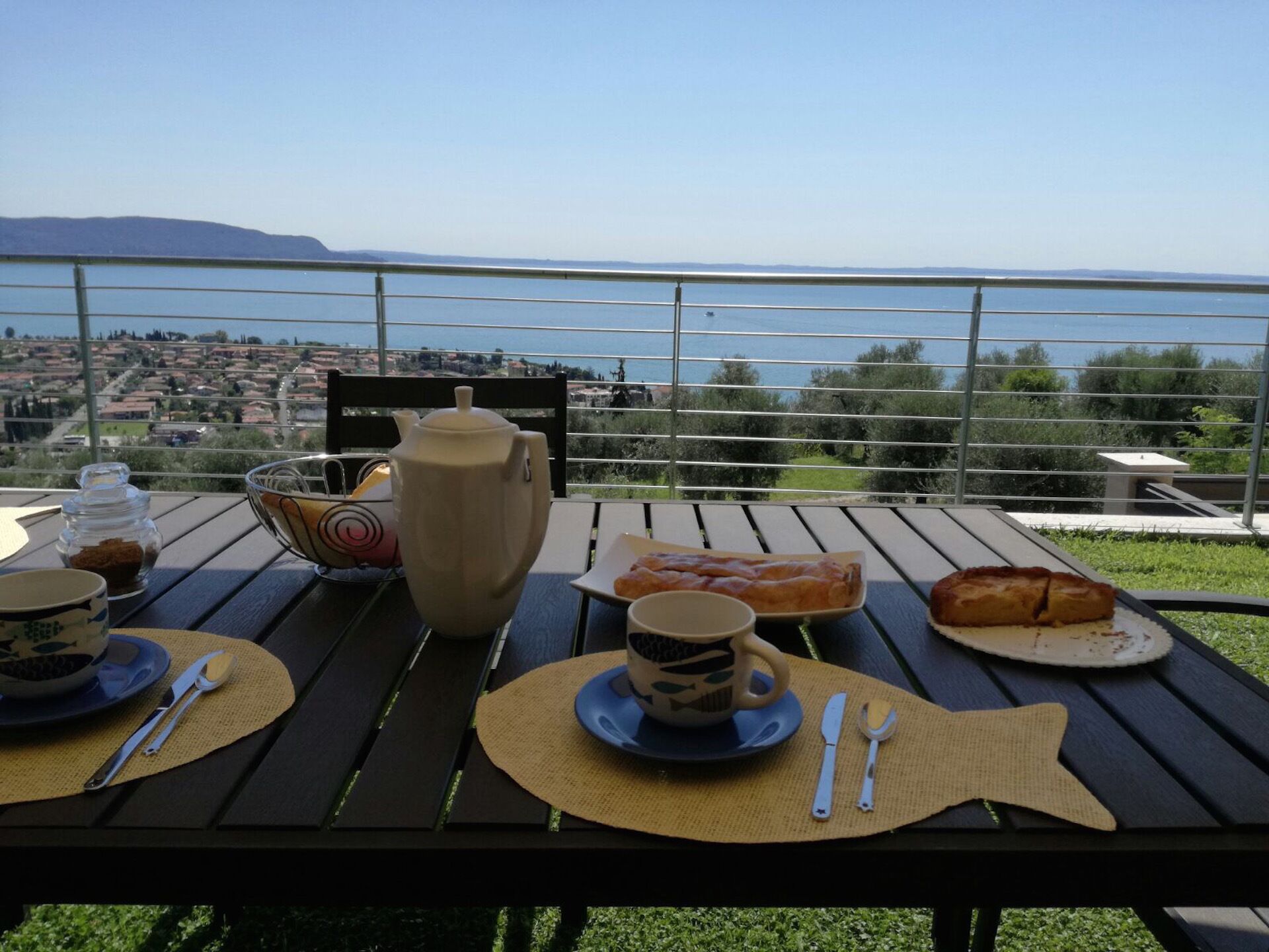 Apartment with wonderful views over Lake Garda -