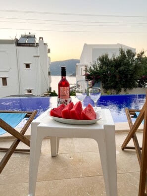 Pool - Luxury 5 Bedroom Villa Merih With Breathtaking Views of Kalkan Bay (Kalkan)