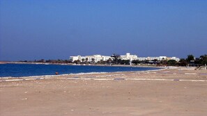 Beach nearby, beach towels