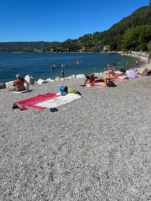 Beach towels - Spectacular view with pool  (Gardone Riviera)