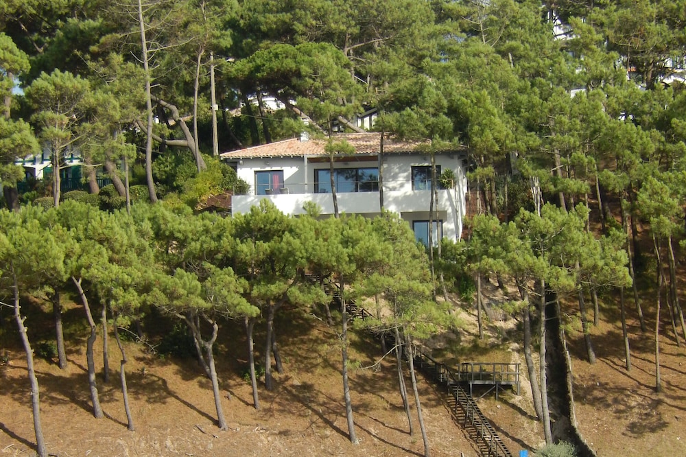 Pyla: Luxury house on the water, exceptional view of the pool / ocean