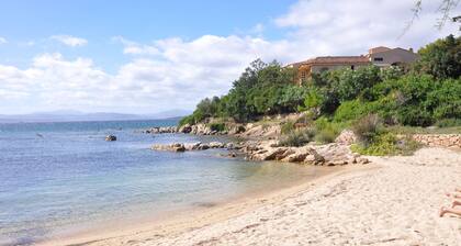 Ferienwohnung direkt am Strand in Gulf ORANGEN für 10 Personen