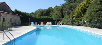 Dordogne Farmhouse with Large Private Pool