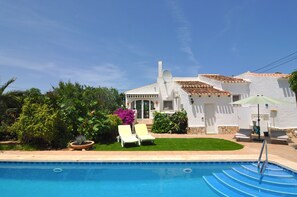 Pool - Detached Villa Close to Arenal Beach, Javea -Stunning, Very Private Villa & Pool (El Tosalet)