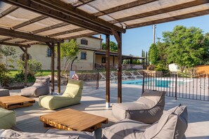 Terrace/patio - Country House & Spa - Inside Nature with panoramic views, Art Surrounded (Volterra)