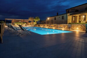 Outdoor pool - Country House & Spa - Inside Nature with panoramic views, Art Surrounded (Volterra)