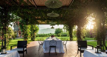 Chateaux Lemon, lush garden, charming pool in the lemongrove, dreamy countryside