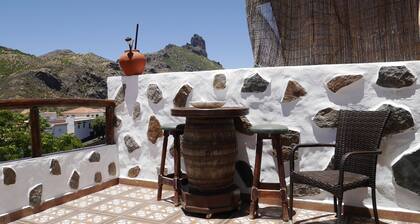maison Canaria typique, Tejeda avec toutes les commodités.