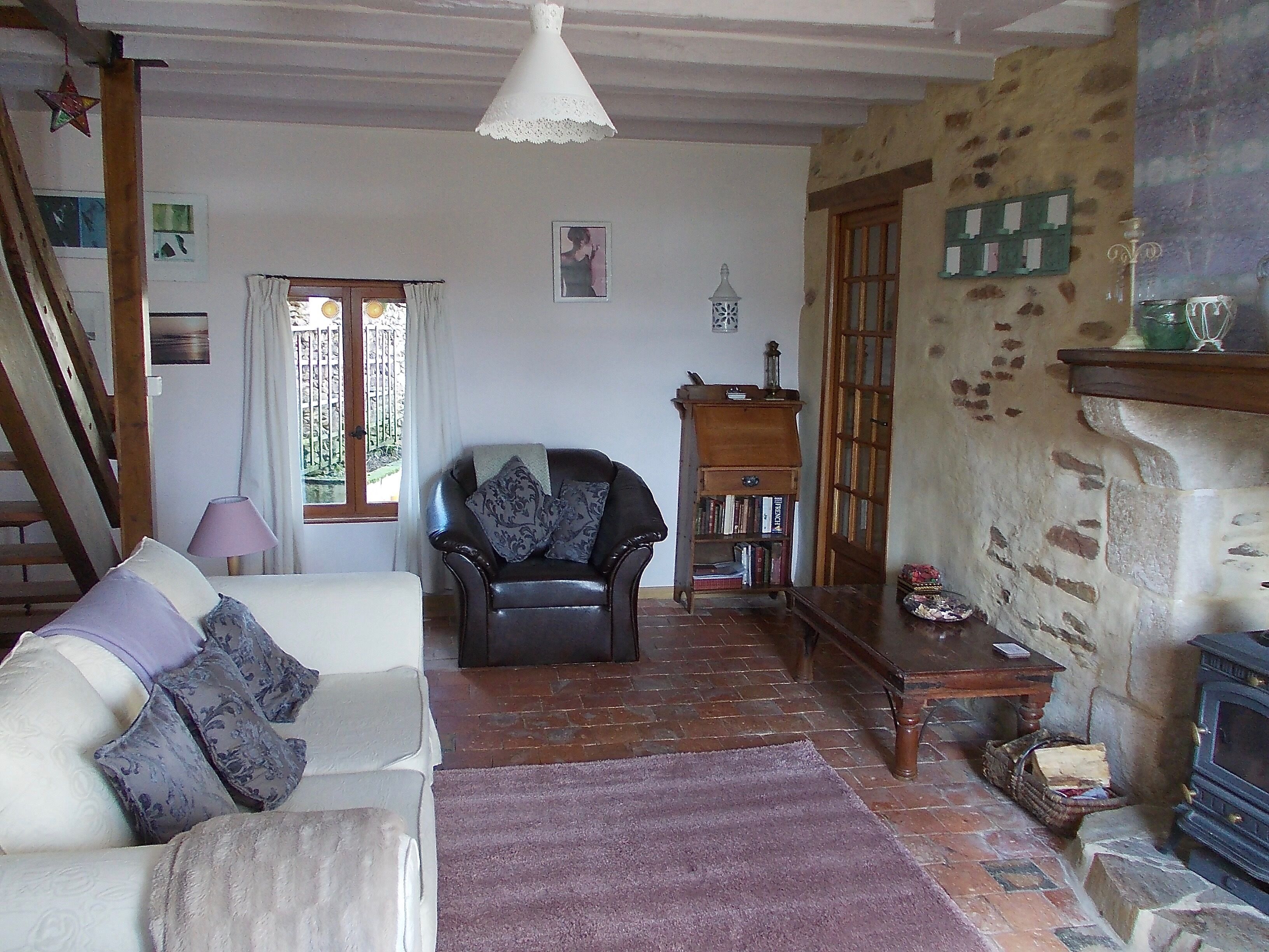 Stargazer is a typical Berrichone farm workers cottage.