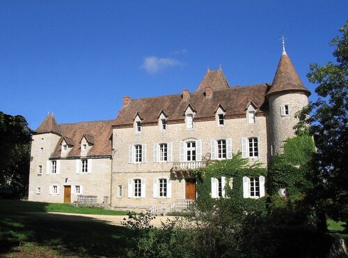 Enchanting Chateau with En-suites, Heated Pool, Tennis, Grand Pianos, BBQ, WiFi