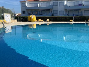 Indoor pool, outdoor pool