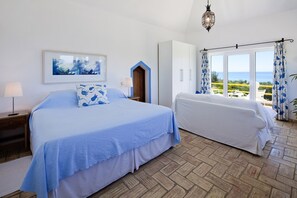 4 bedrooms, in-room safe, iron/ironing board, travel crib