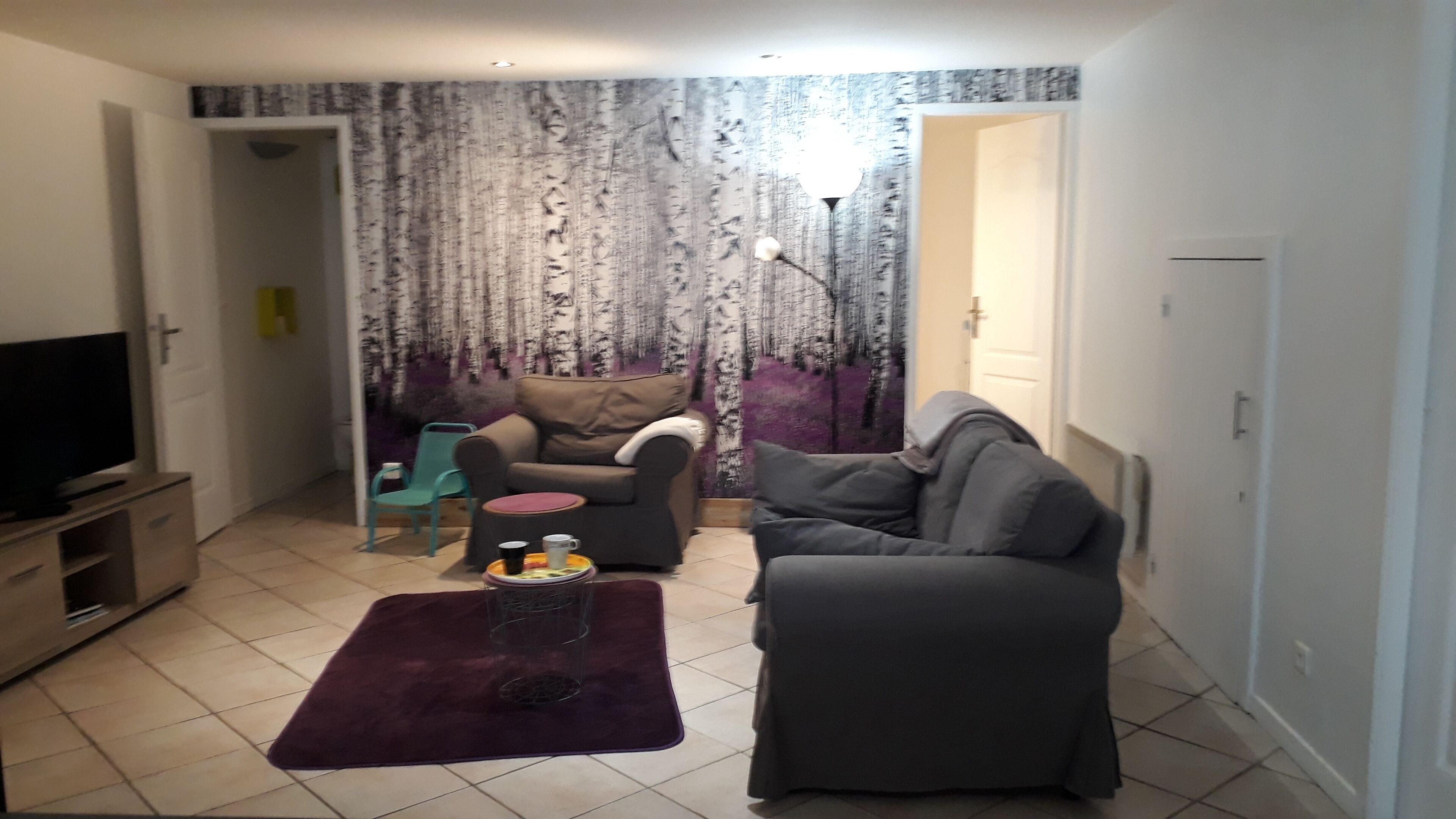 Un appartement familial, comme "chez vous" à la campagne et très proche de Nancy