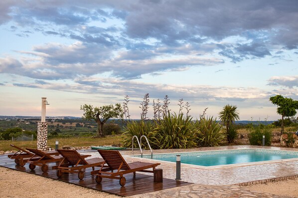 Alberca al aire libre 