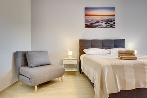 5 室のベッドルーム、アイロン / アイロン台、WiFi、ベッドシーツ
