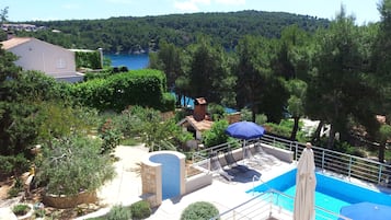 Opvarmet pool