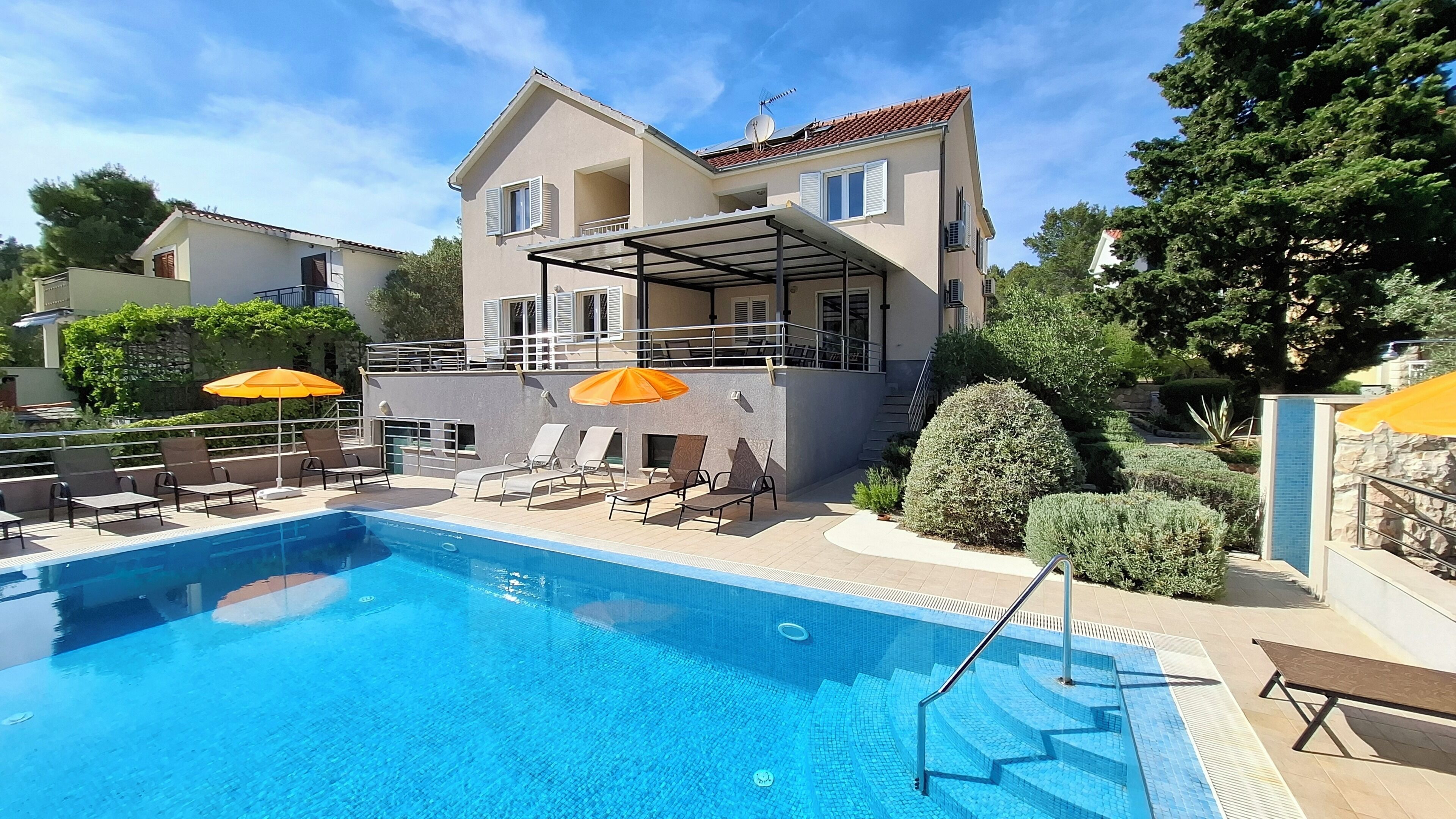 Piscine chauffée