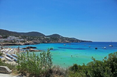 Villa with pool near the beach of Cala Tarida - Ibiza - Balearic Islands