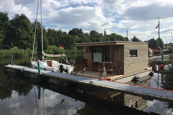 Hausboot HT5 Terrasse