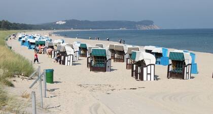 Exclusive vacation home on the beach, sauna, Jacuzzi, wooden stove, comfort