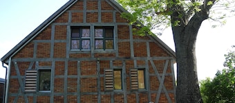 Fantastic secluded location on the river Aland in a nature reserve.