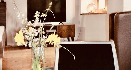 under a historical exposed wooden beam ceiling, monument protection