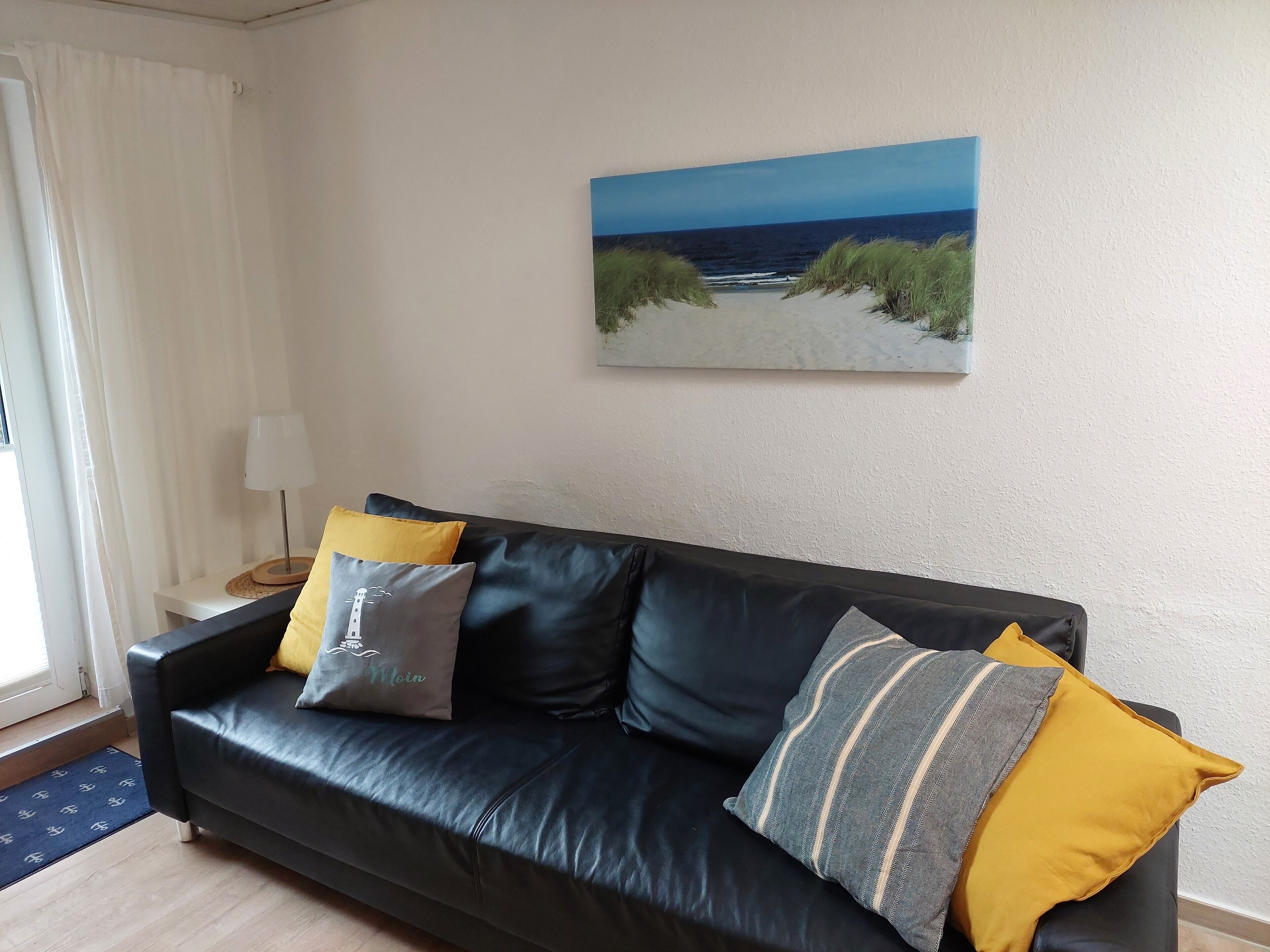 Apartment 6 with terrace on the south beach / with dog possible