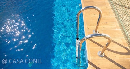 Yksityinen uima-allas Fuente del Gallossa, ilmastointi ja internet - Casa Francis-2 -