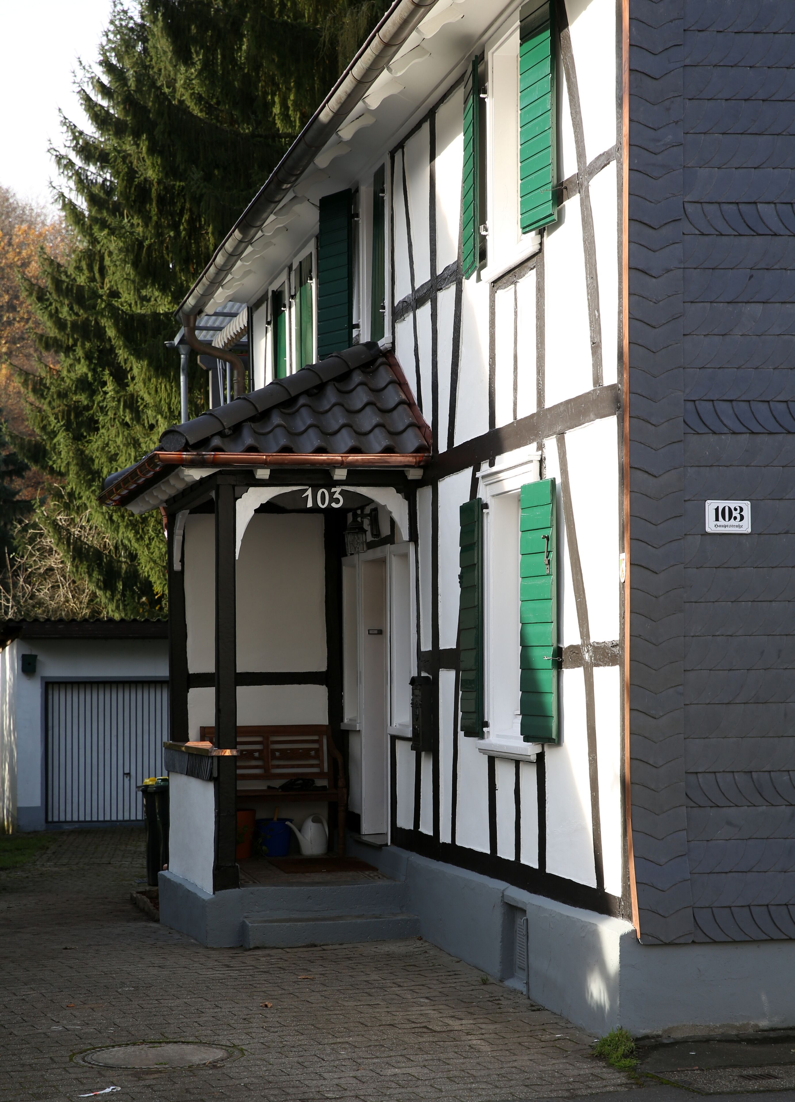 Exterior detail