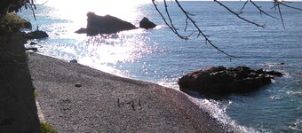 Hillside overlooking the sea